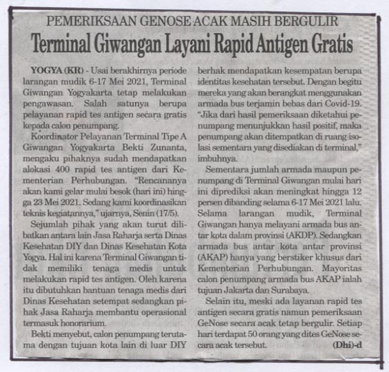 Kliping jogja terbaru