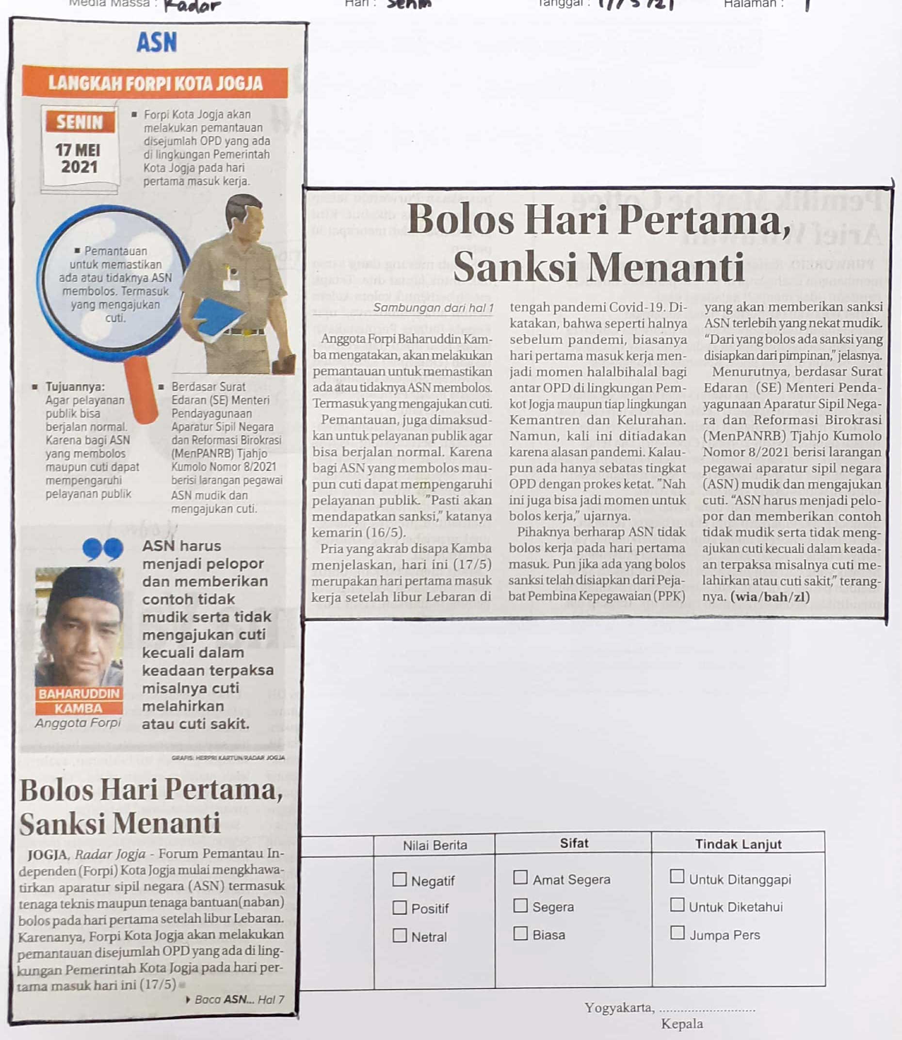Kliping jogja terbaru