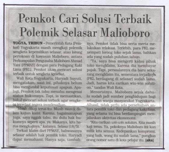Kliping jogja terbaru