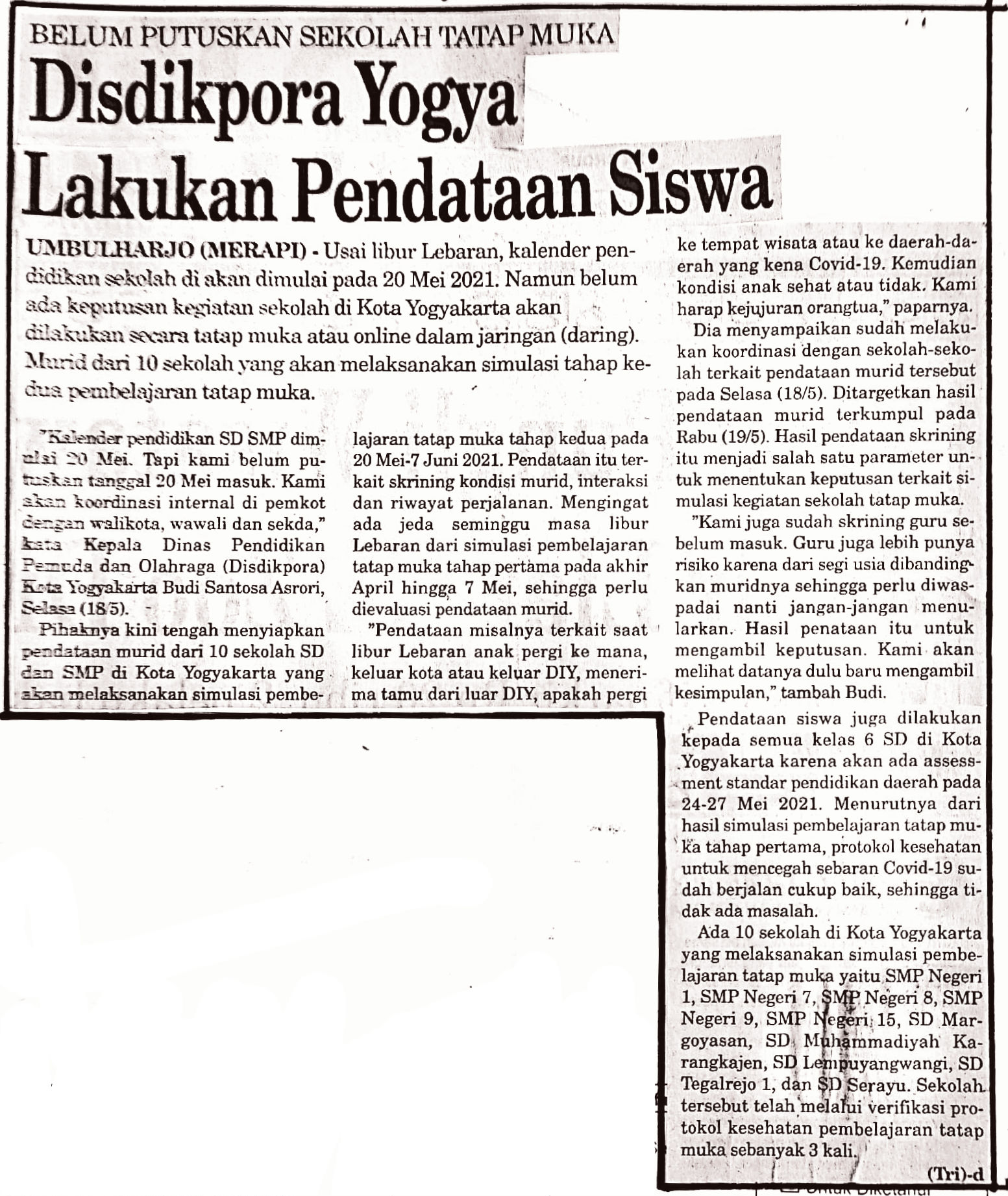 Halaman Detail Berita