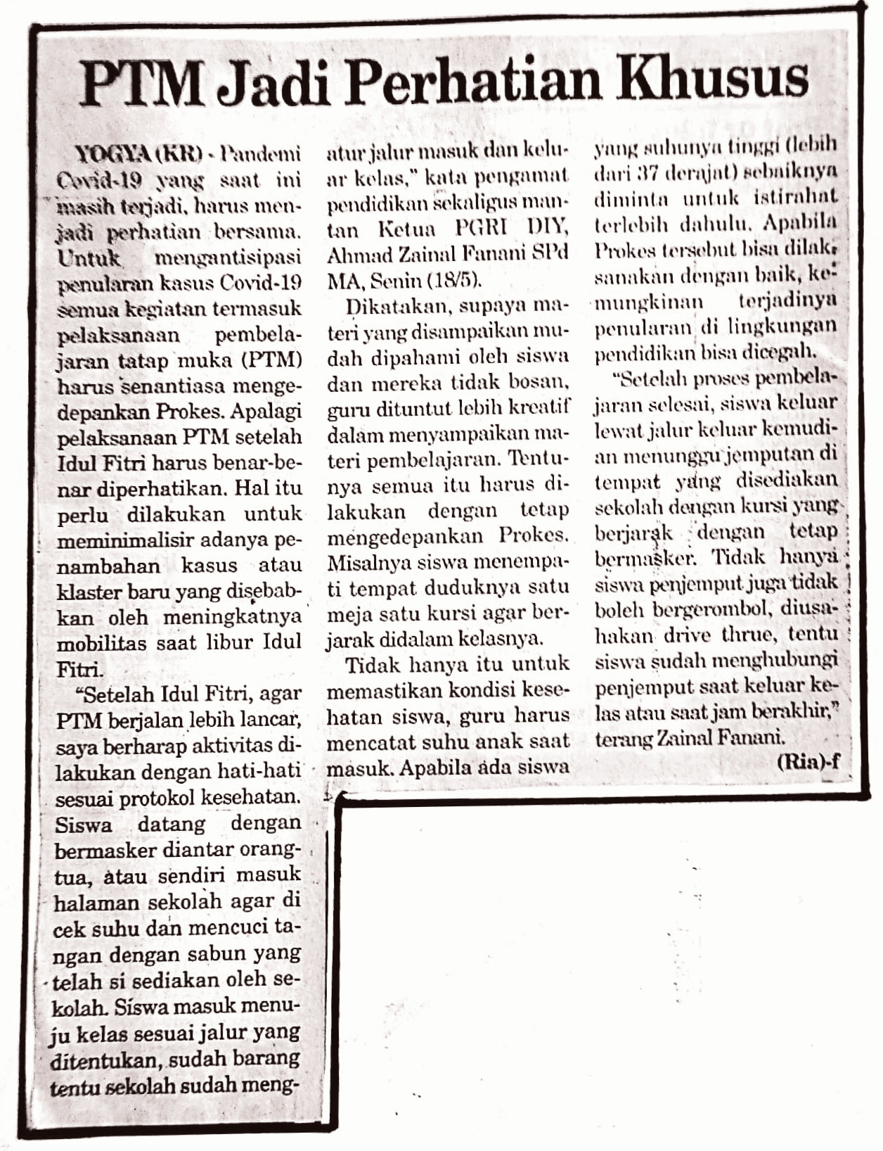 Kliping jogja terbaru