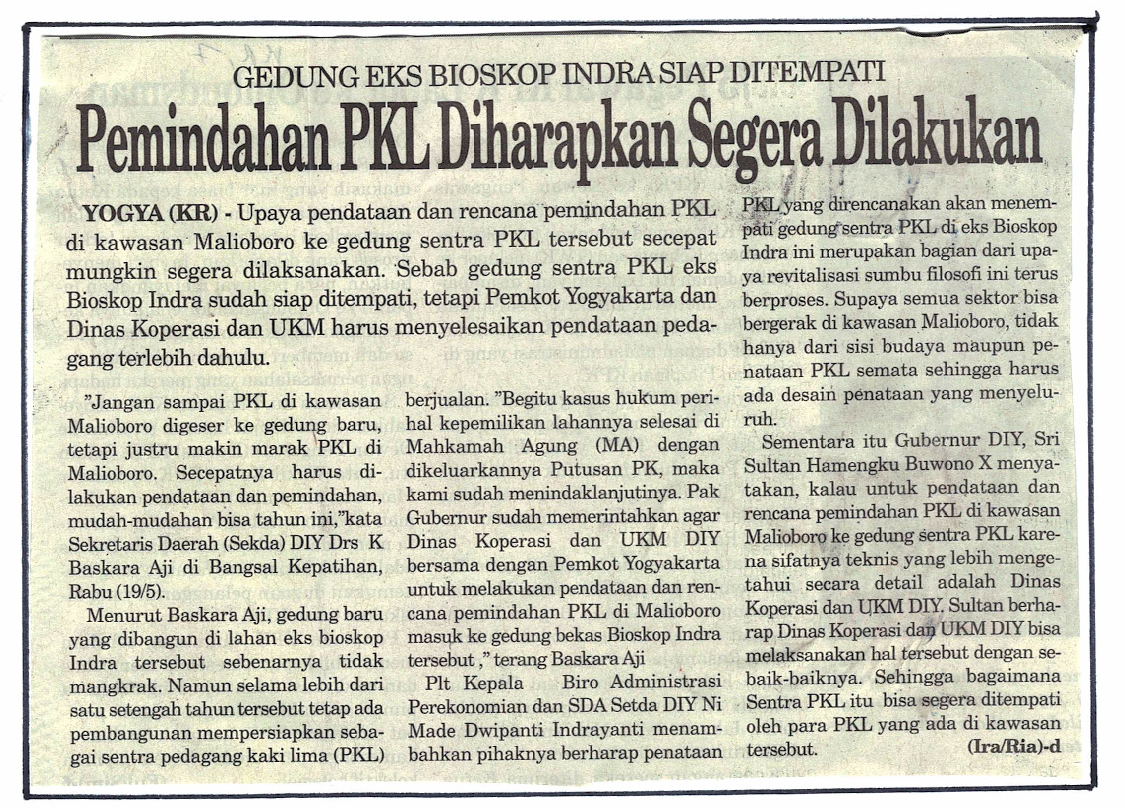 Kliping jogja terbaru