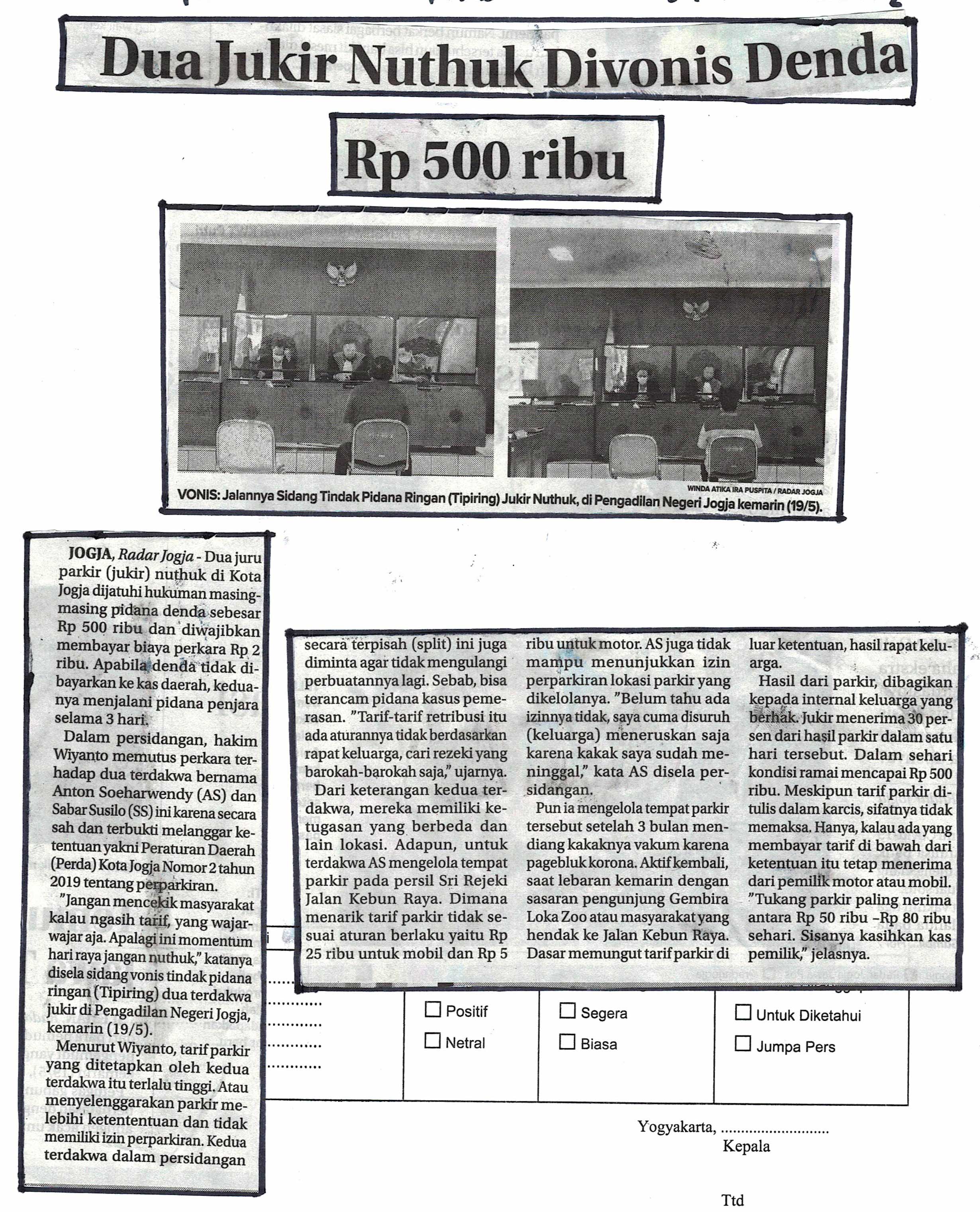 Kliping jogja terbaru