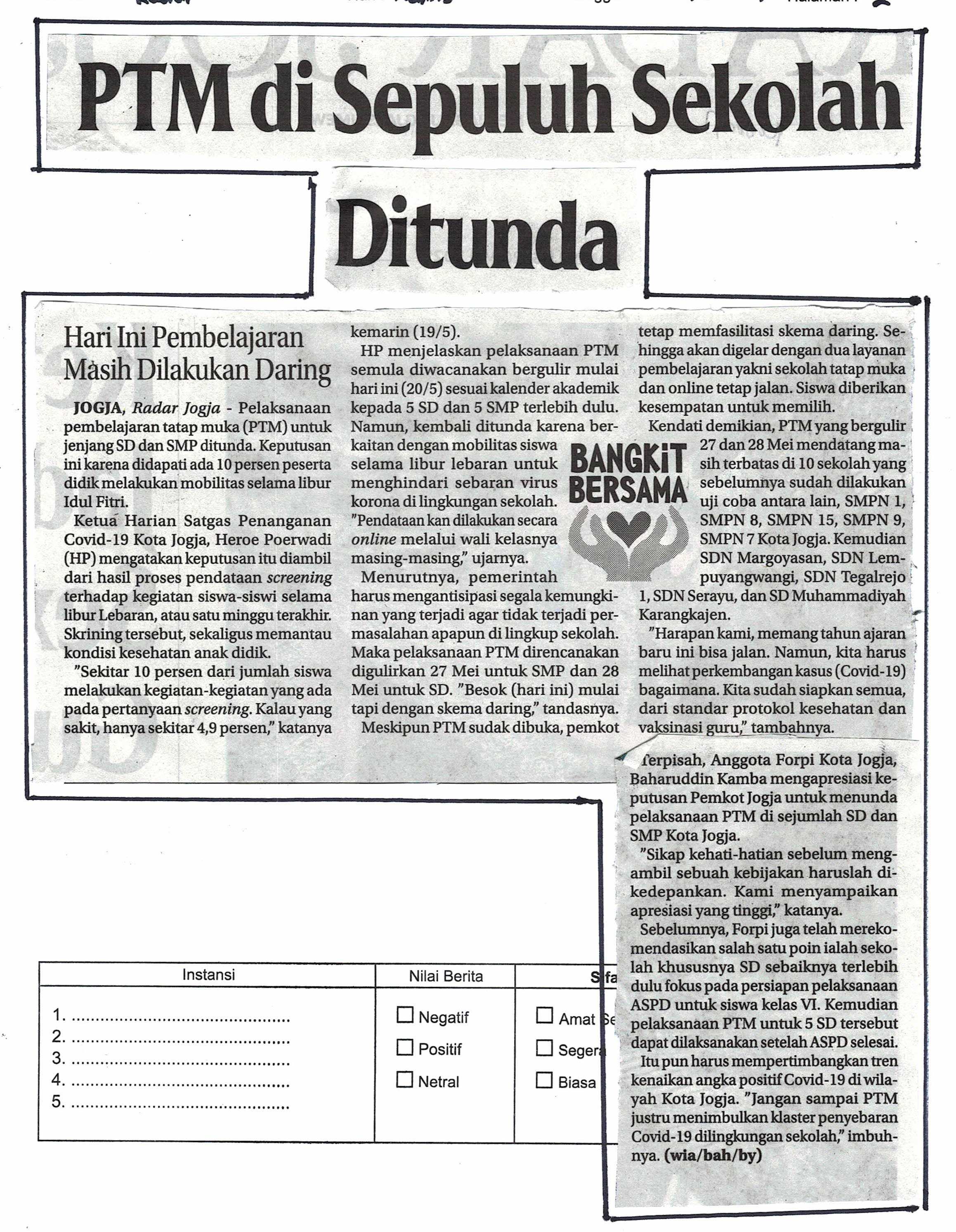 Kliping jogja terbaru