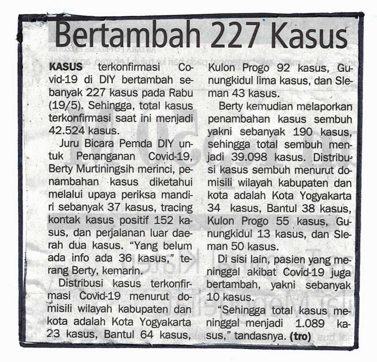 Kliping jogja terbaru