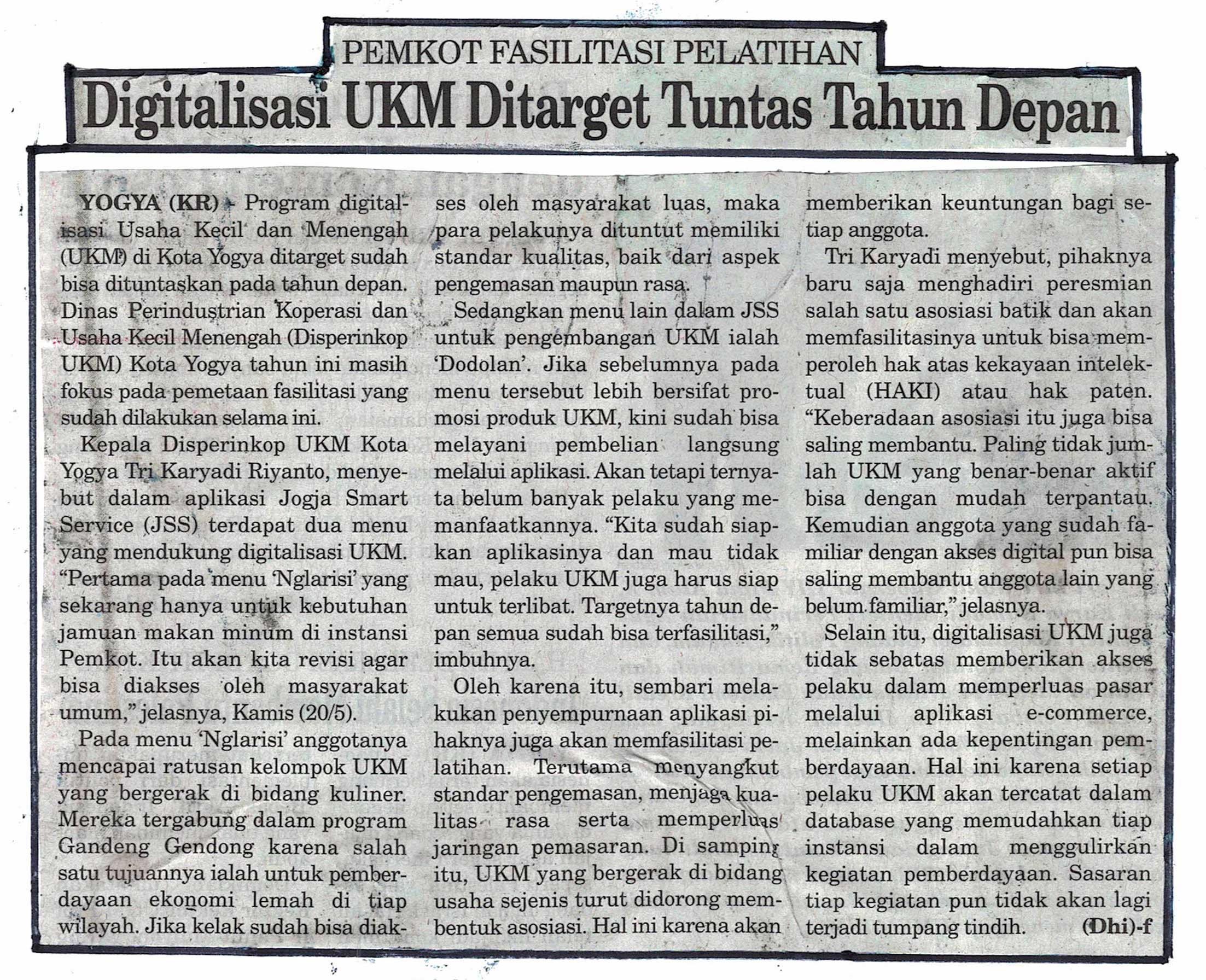 Kliping jogja terbaru