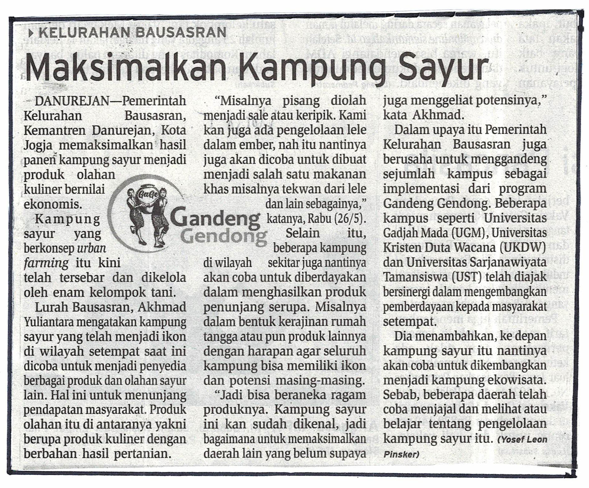 Kliping jogja terbaru