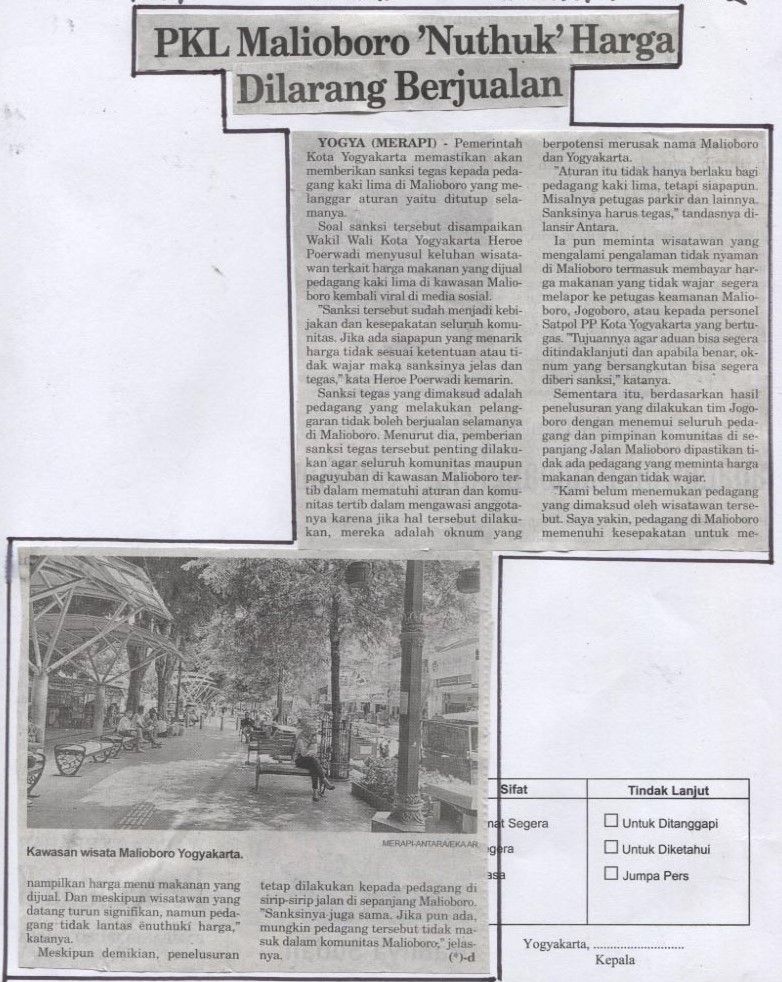 Kliping jogja terbaru