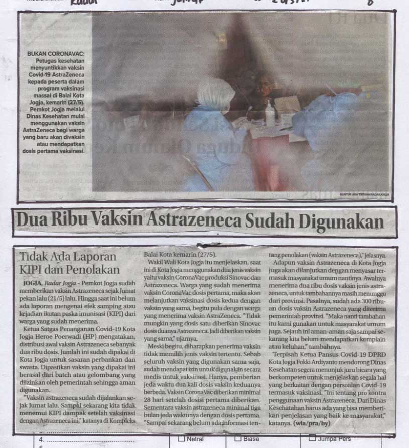 Kliping jogja terbaru