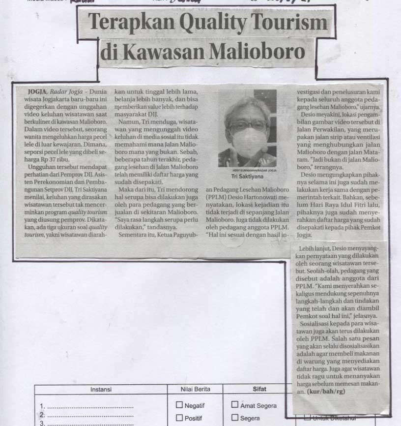 Kliping jogja terbaru
