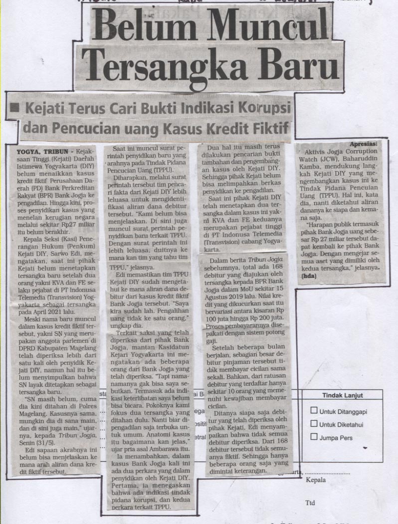 Kliping jogja terbaru