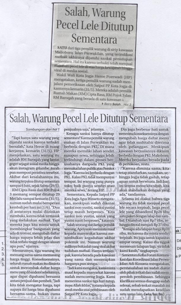 Kliping jogja terbaru