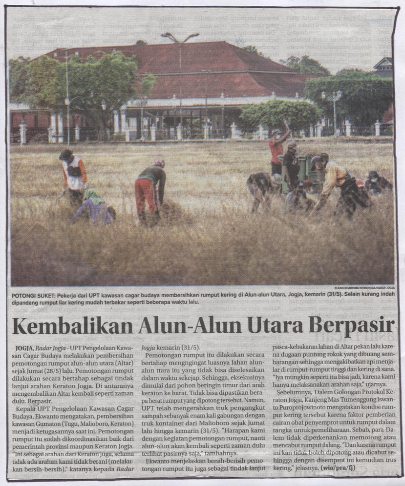 Kliping jogja terbaru