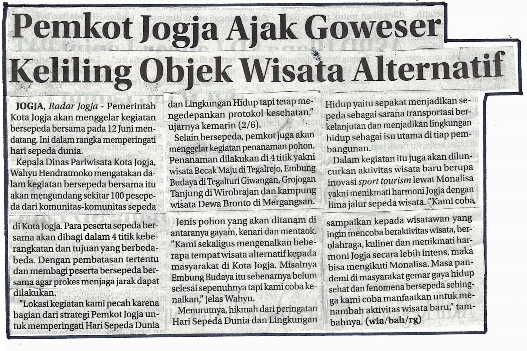 Kliping jogja terbaru
