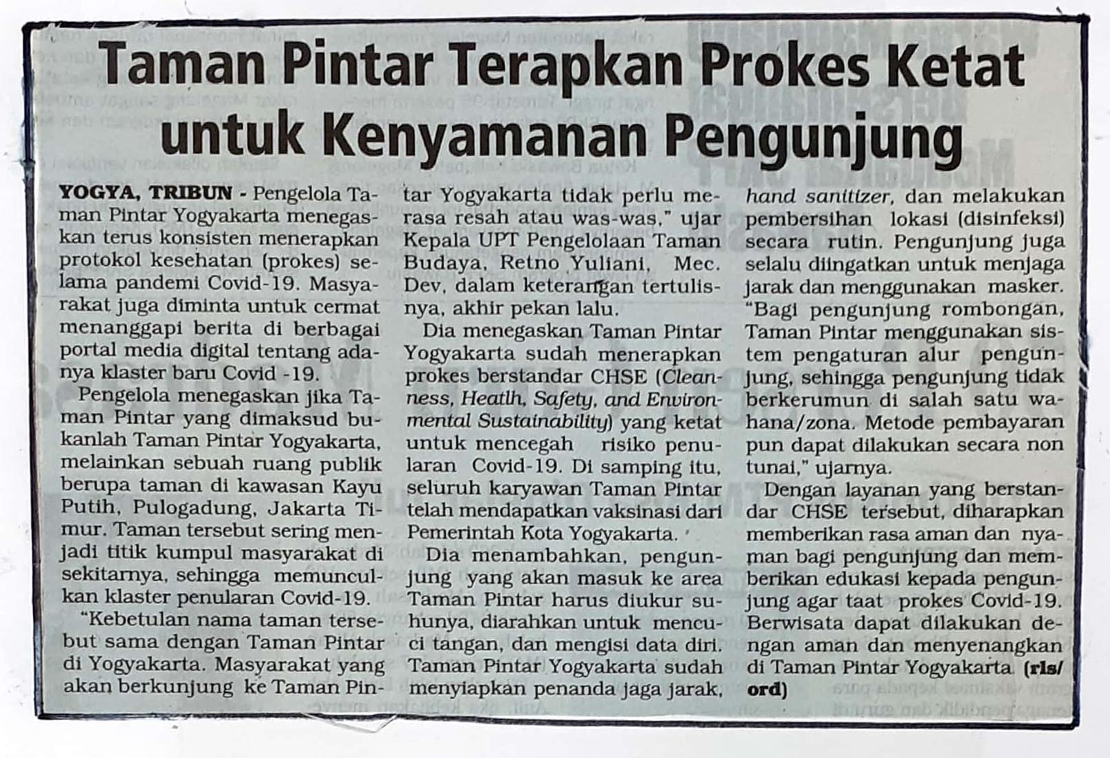 Kliping jogja terbaru