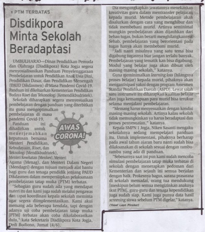Kliping jogja terbaru