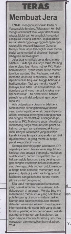 Kliping jogja terbaru