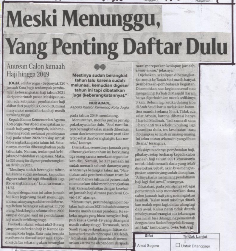 Kliping jogja terbaru