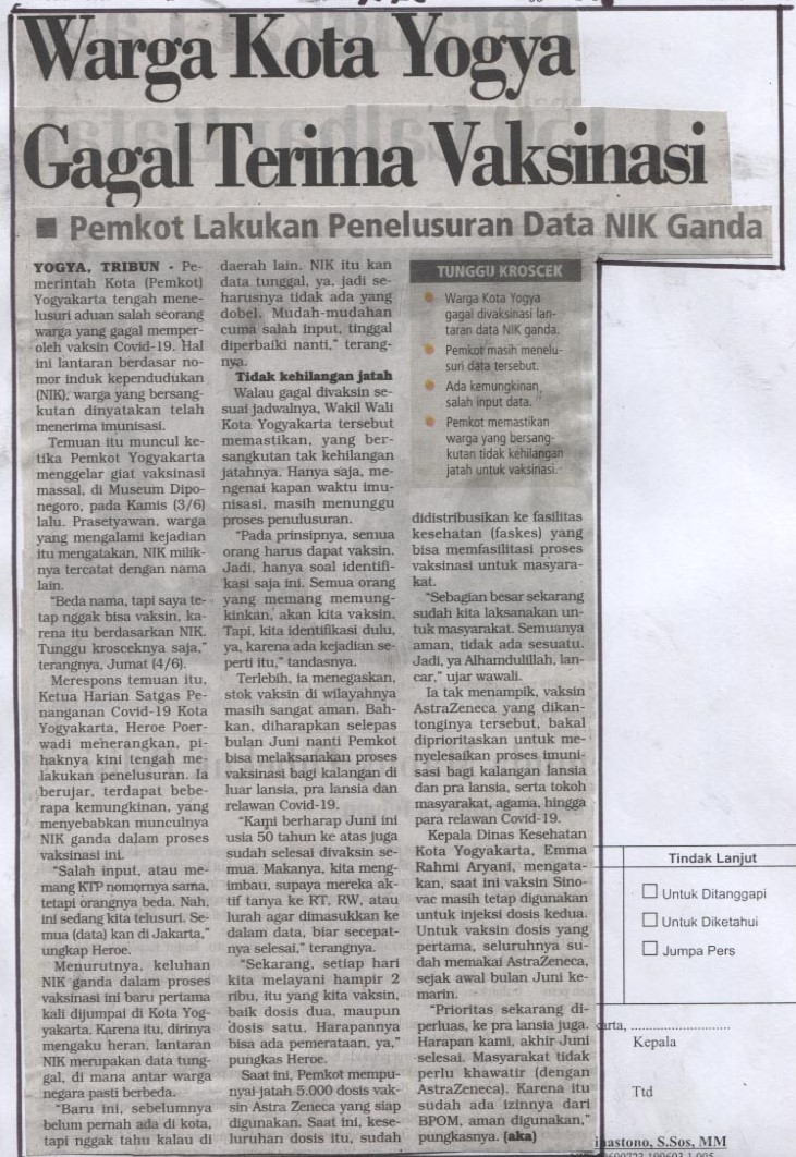 Kliping jogja terbaru