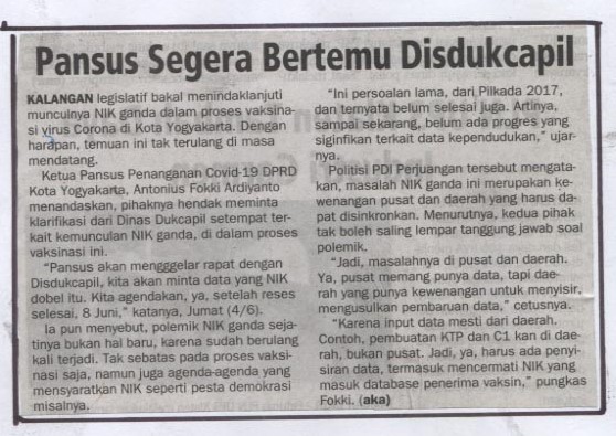 Kliping jogja terbaru