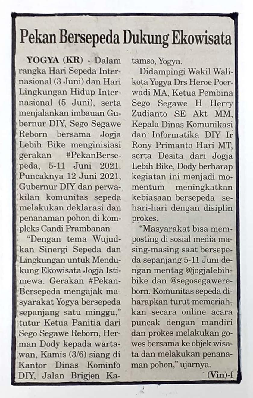 Kliping jogja terbaru