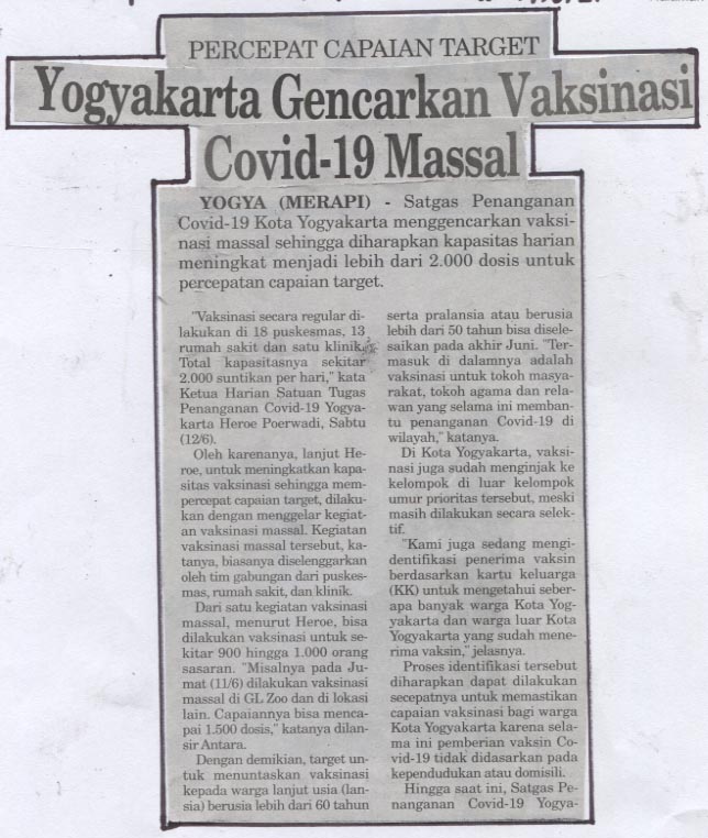 Kliping jogja terbaru