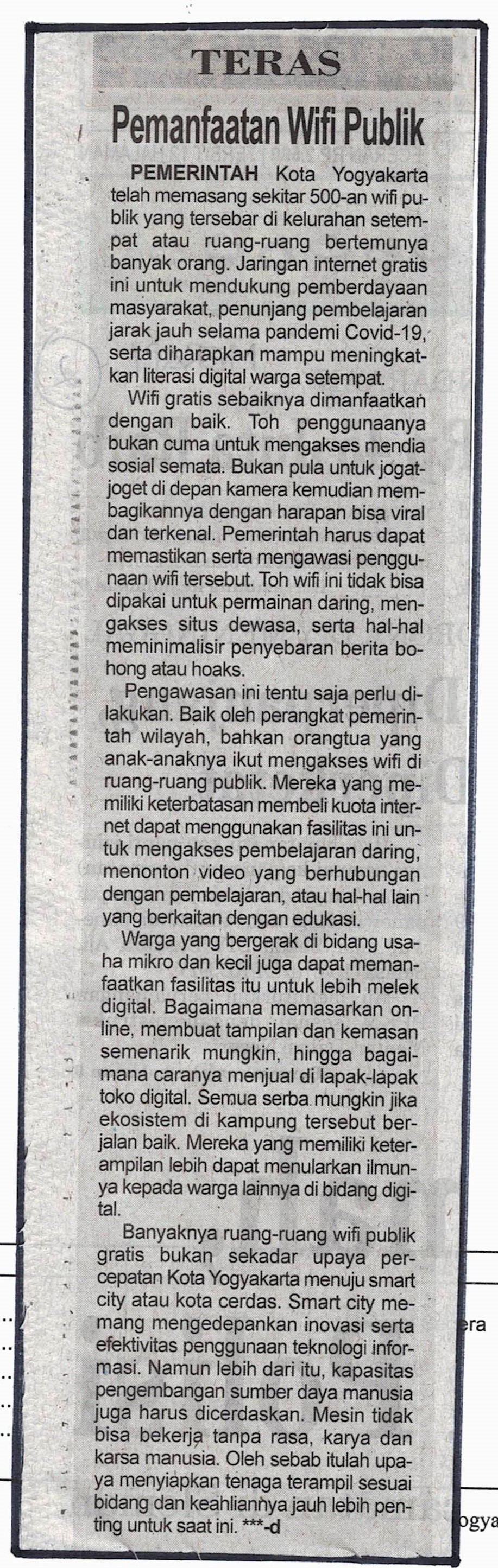 Kliping jogja terbaru