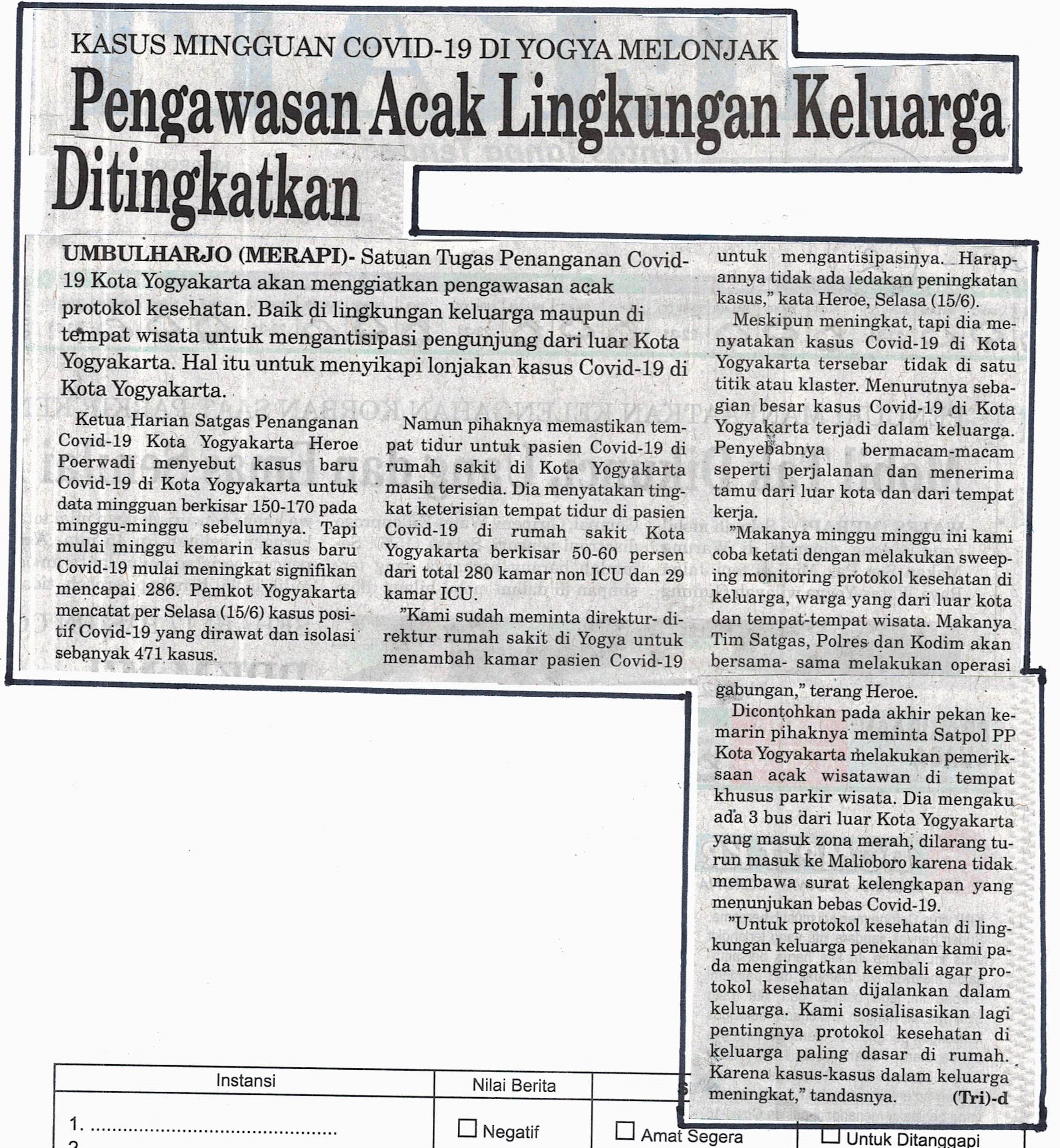 Kliping jogja terbaru