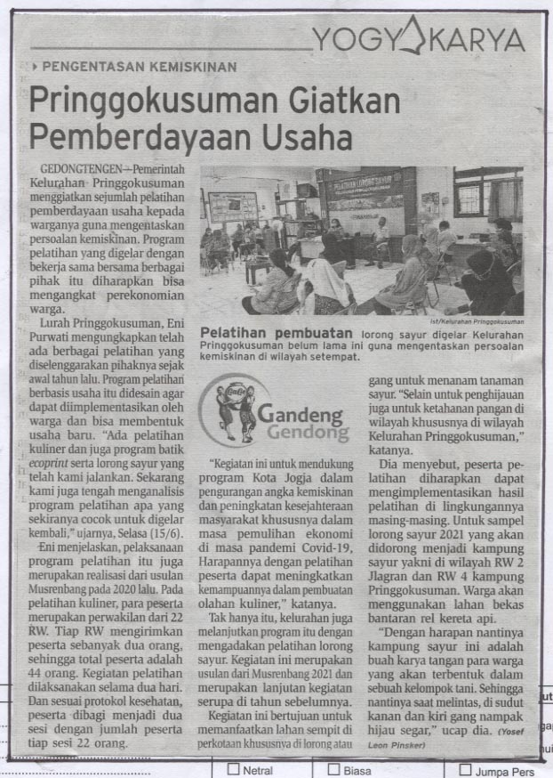 Kliping jogja terbaru