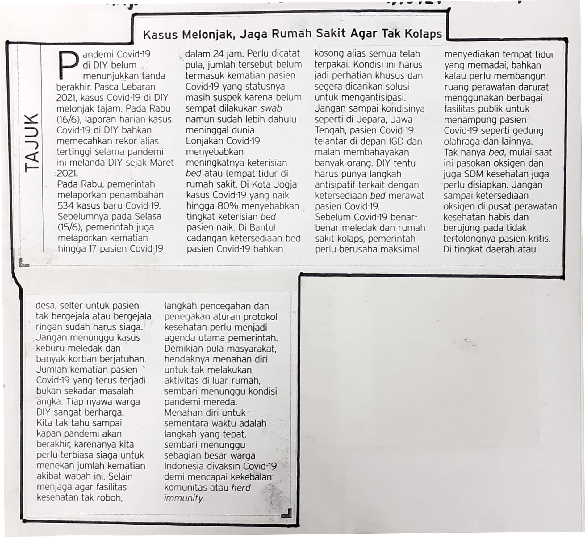 Kliping jogja terbaru