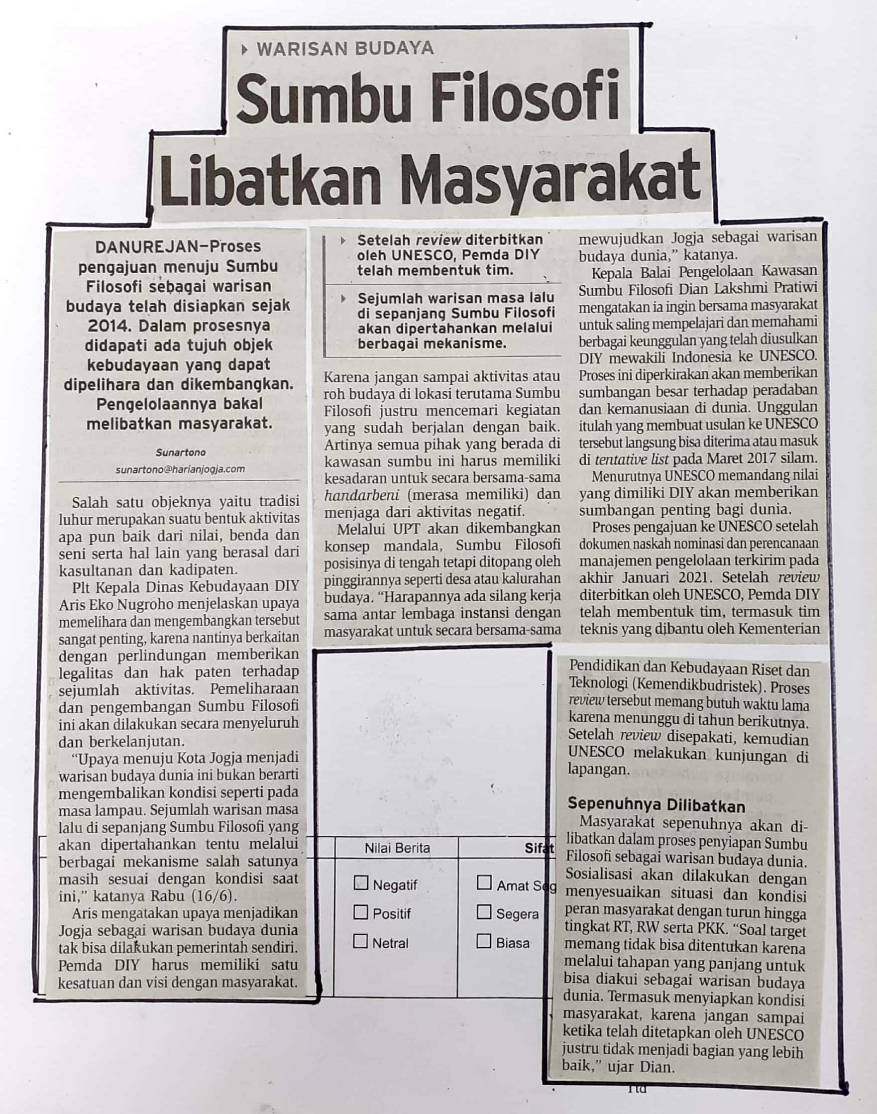 Kliping jogja terbaru