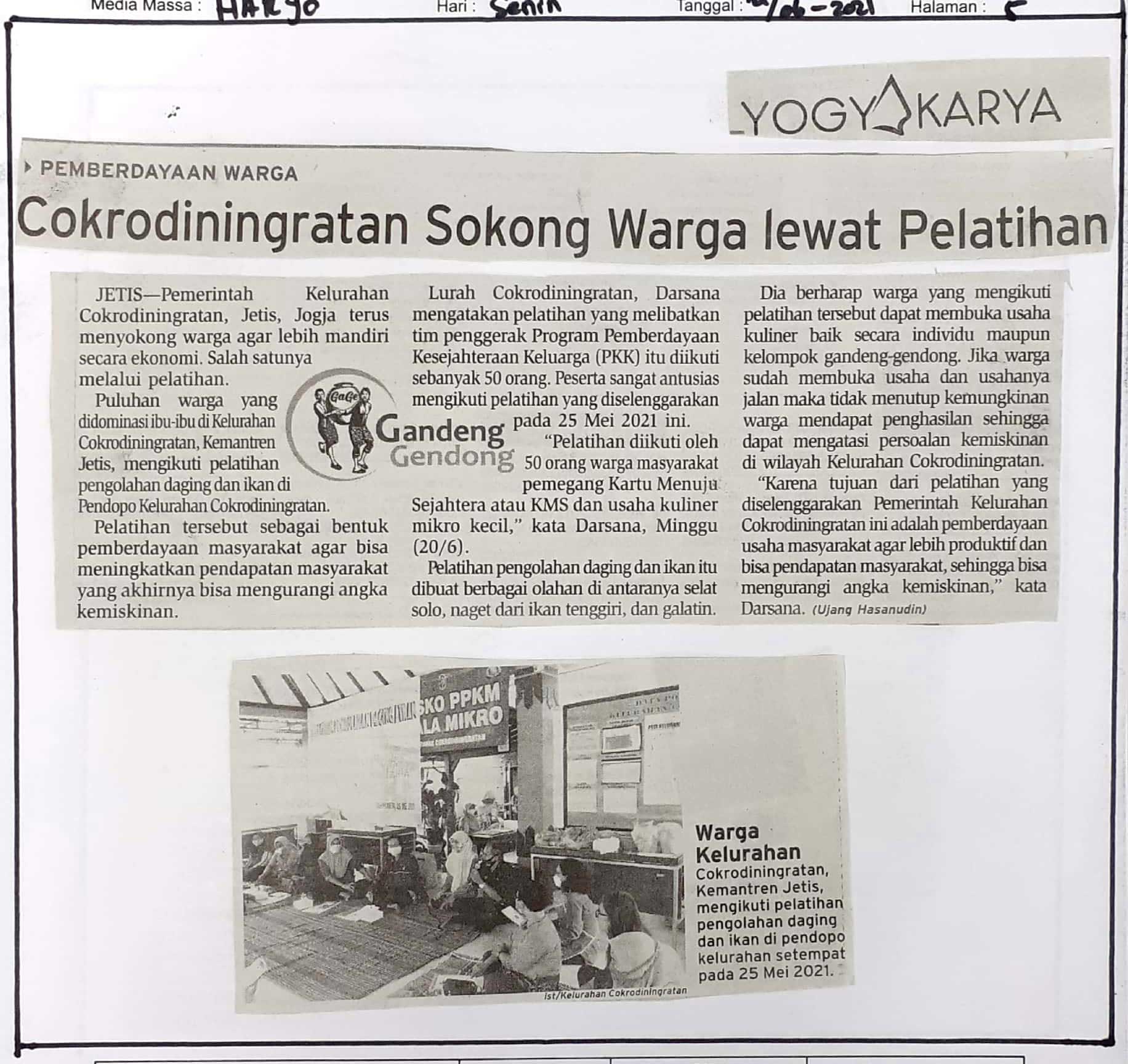 Kliping jogja terbaru