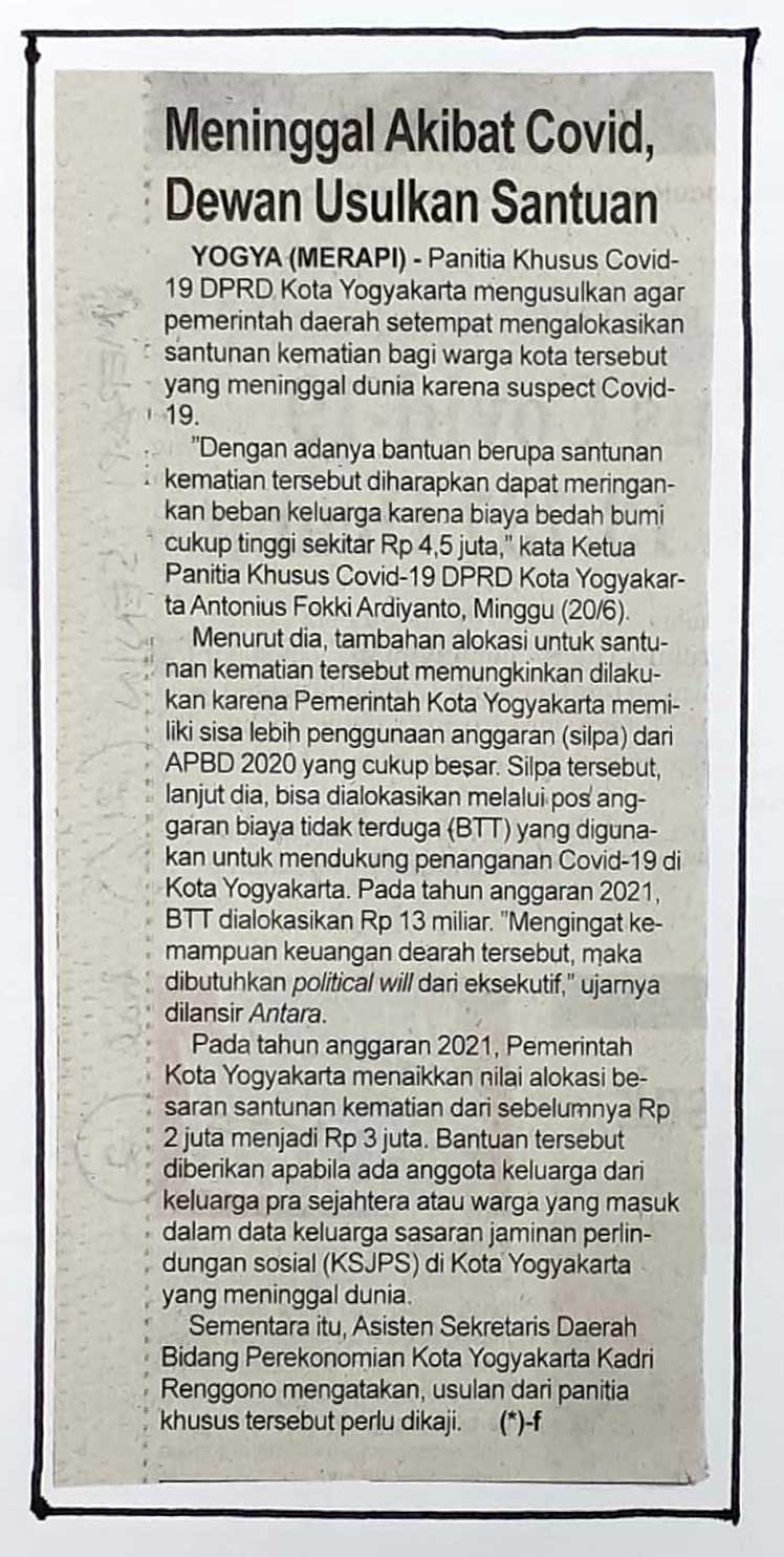Kliping jogja terbaru