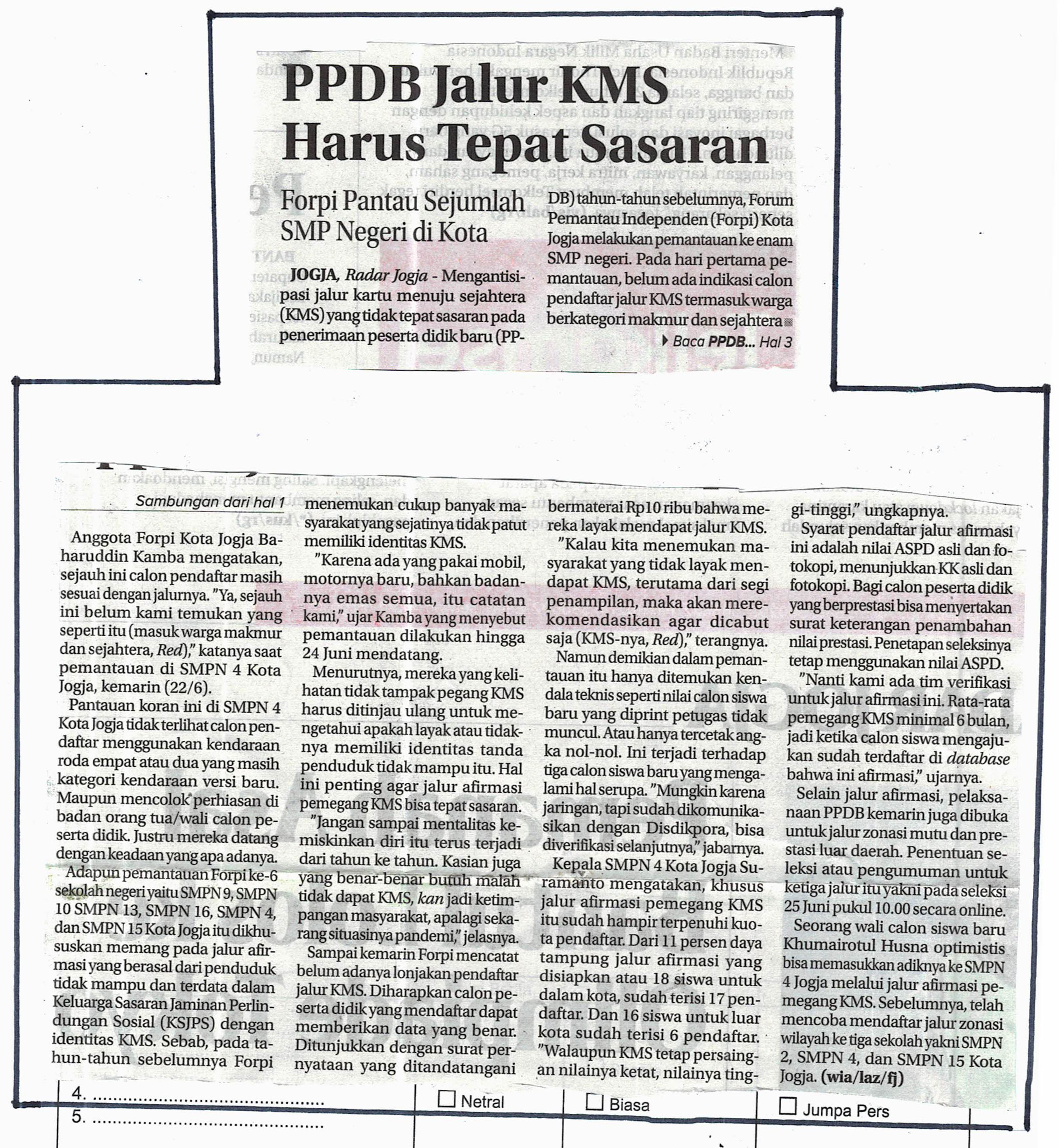 Kliping jogja terbaru