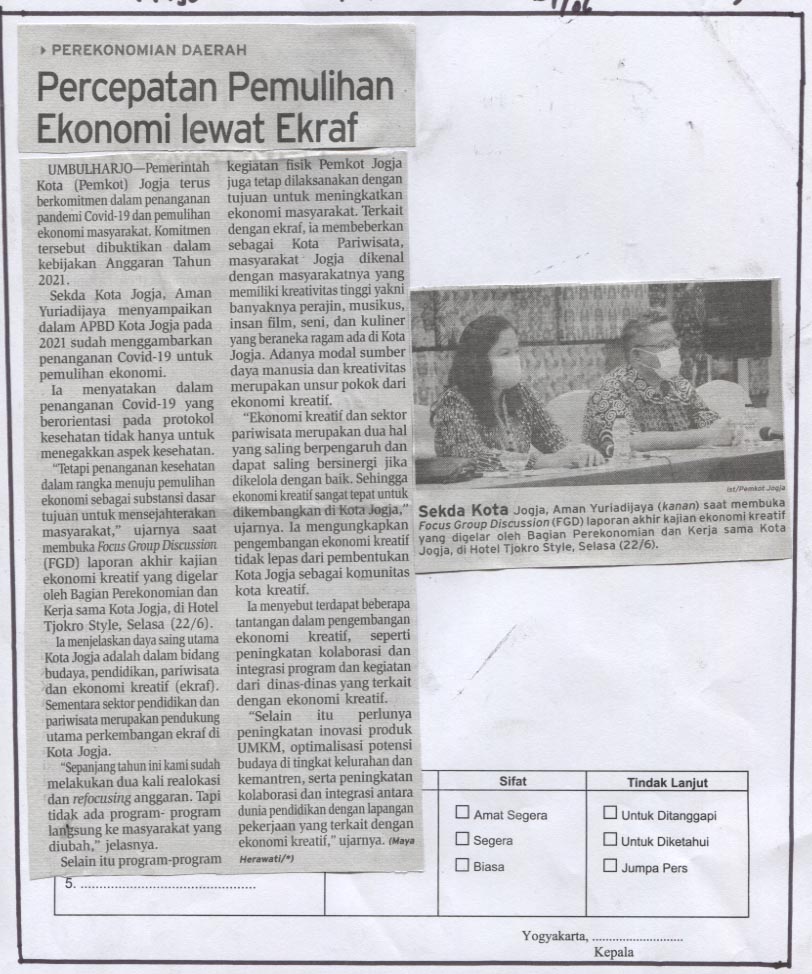 Kliping jogja terbaru