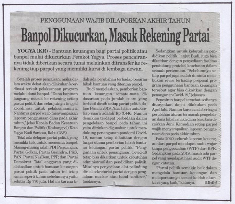 Kliping jogja terbaru