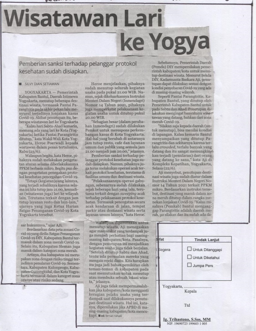Kliping jogja terbaru