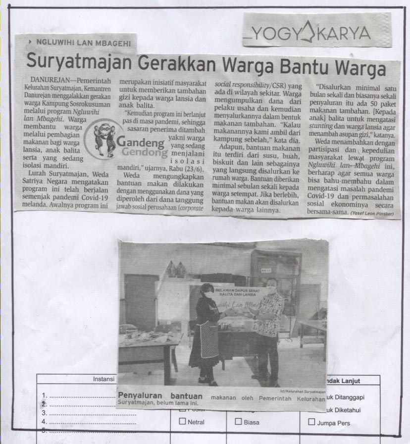 Kliping jogja terbaru