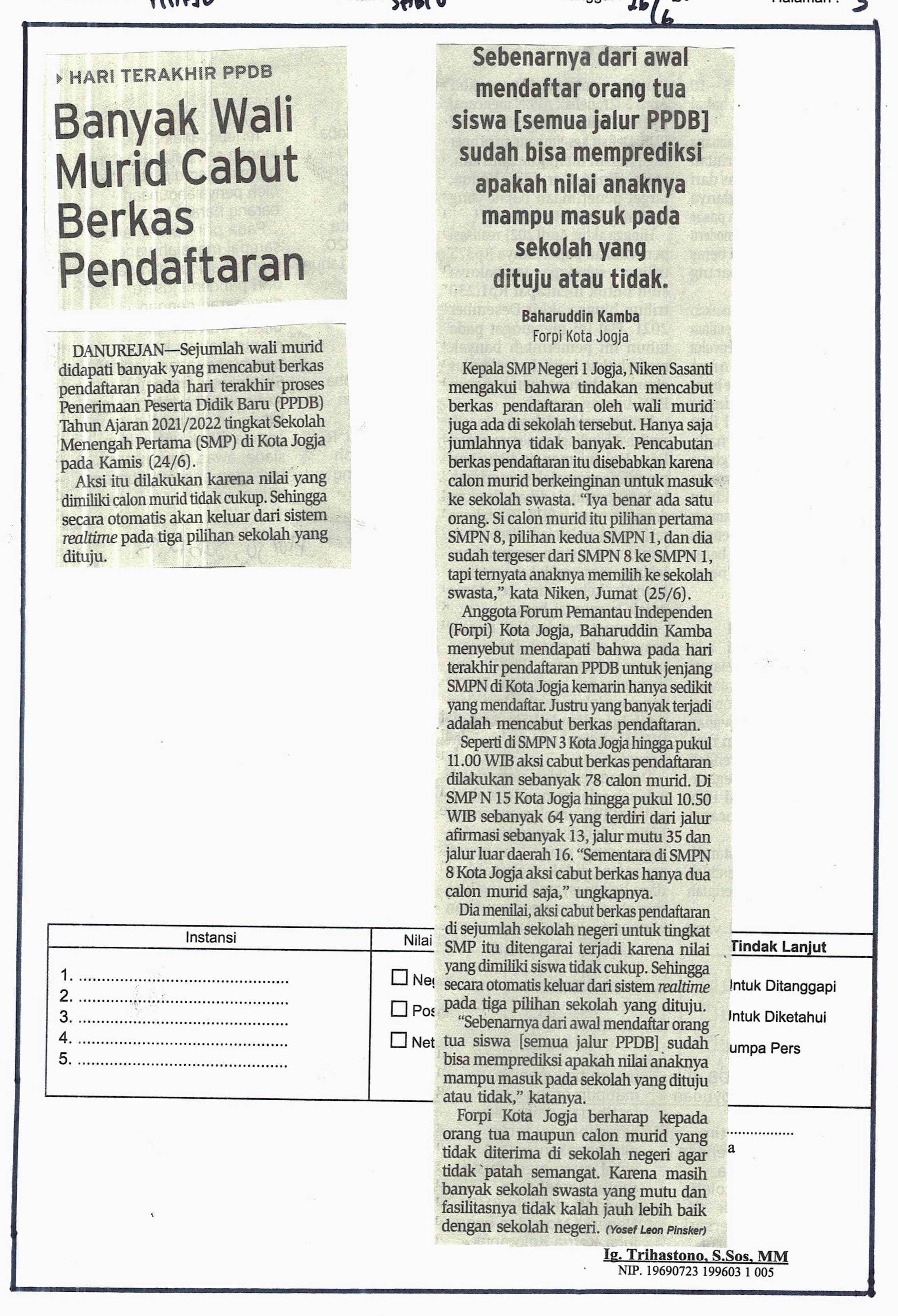 Kliping jogja terbaru