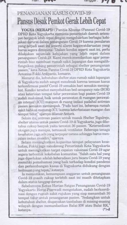 Kliping jogja terbaru