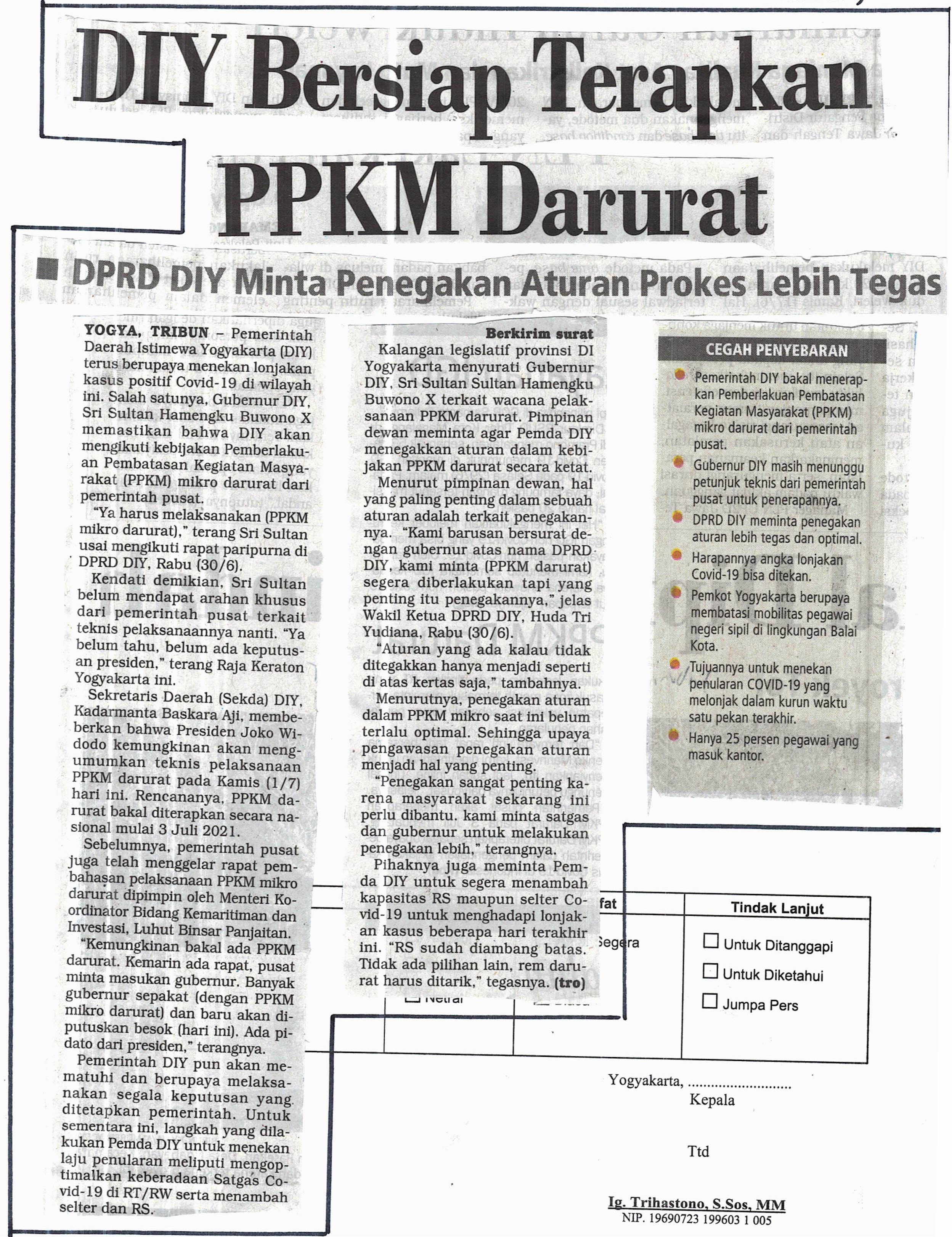 Kliping jogja terbaru