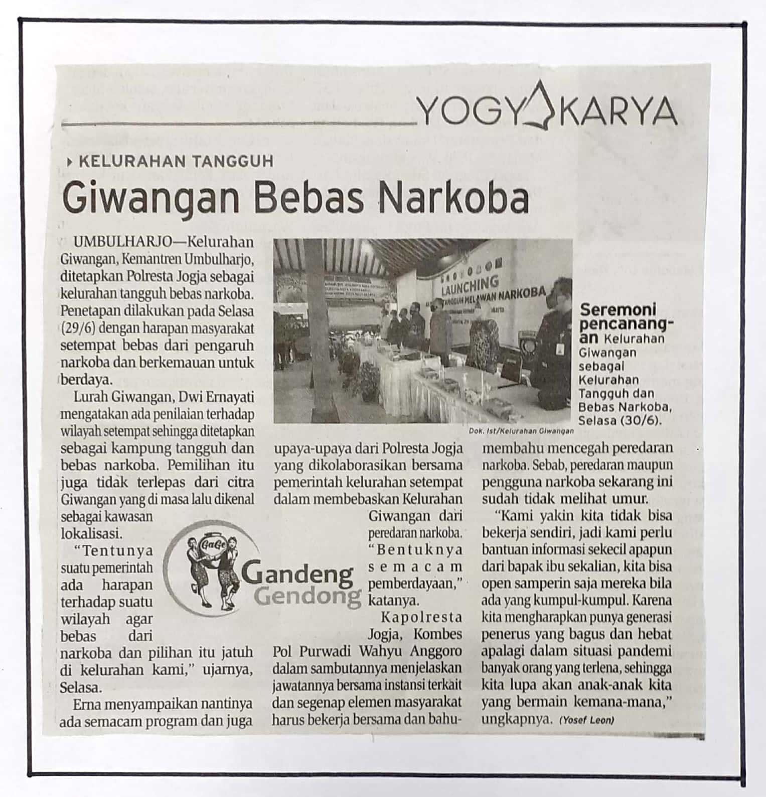 Kliping jogja terbaru