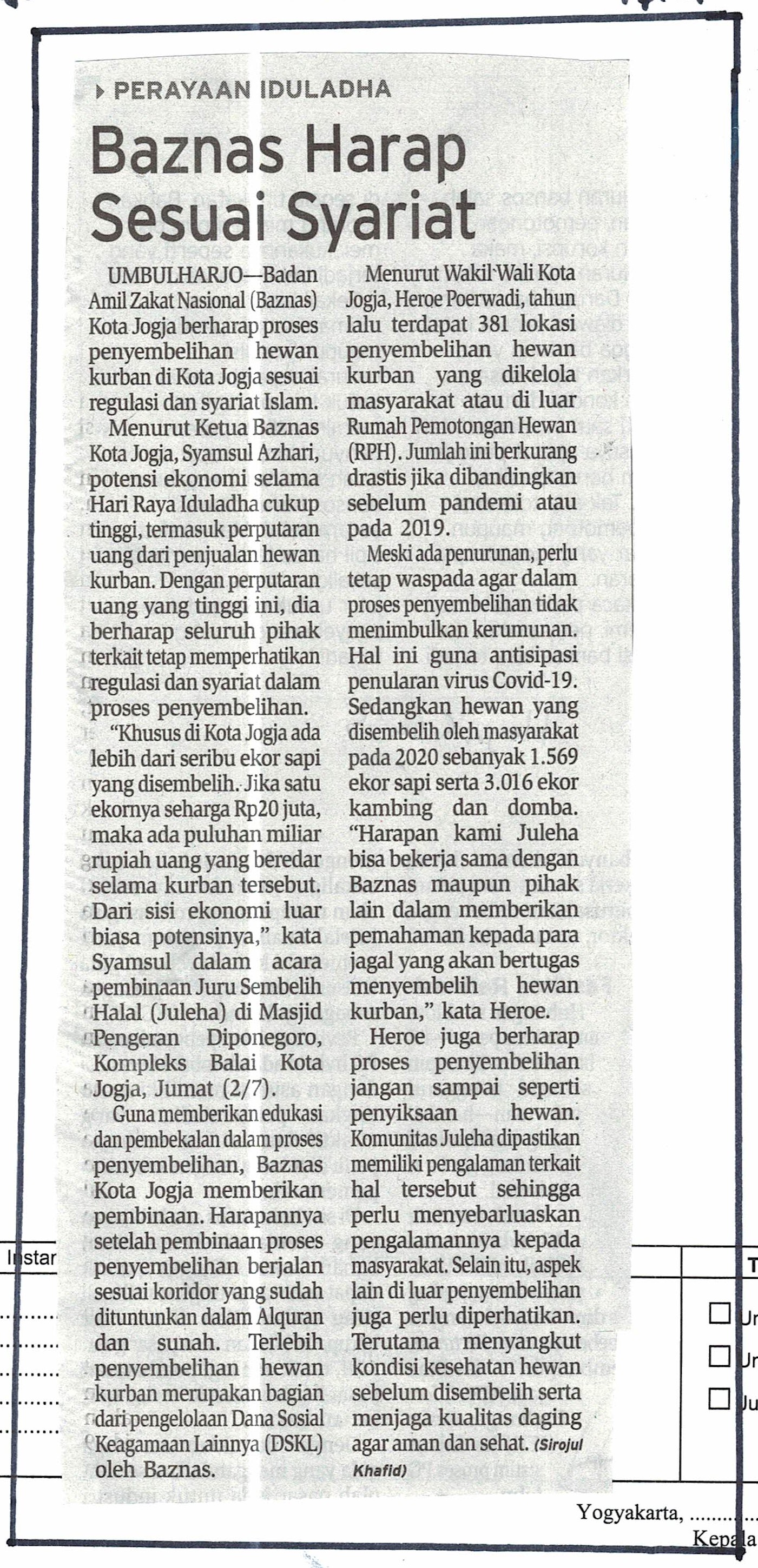 Kliping jogja terbaru
