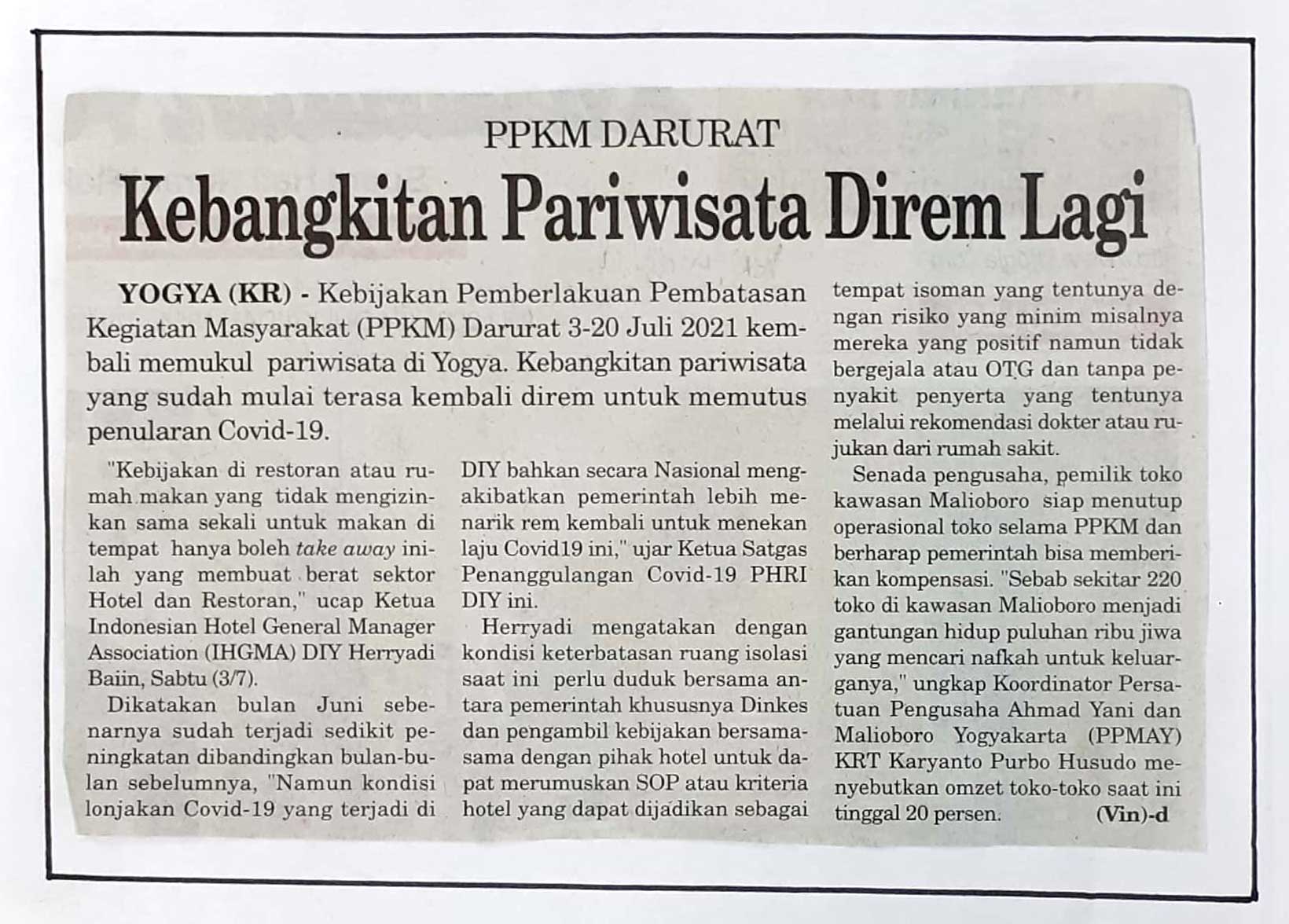Kliping jogja terbaru