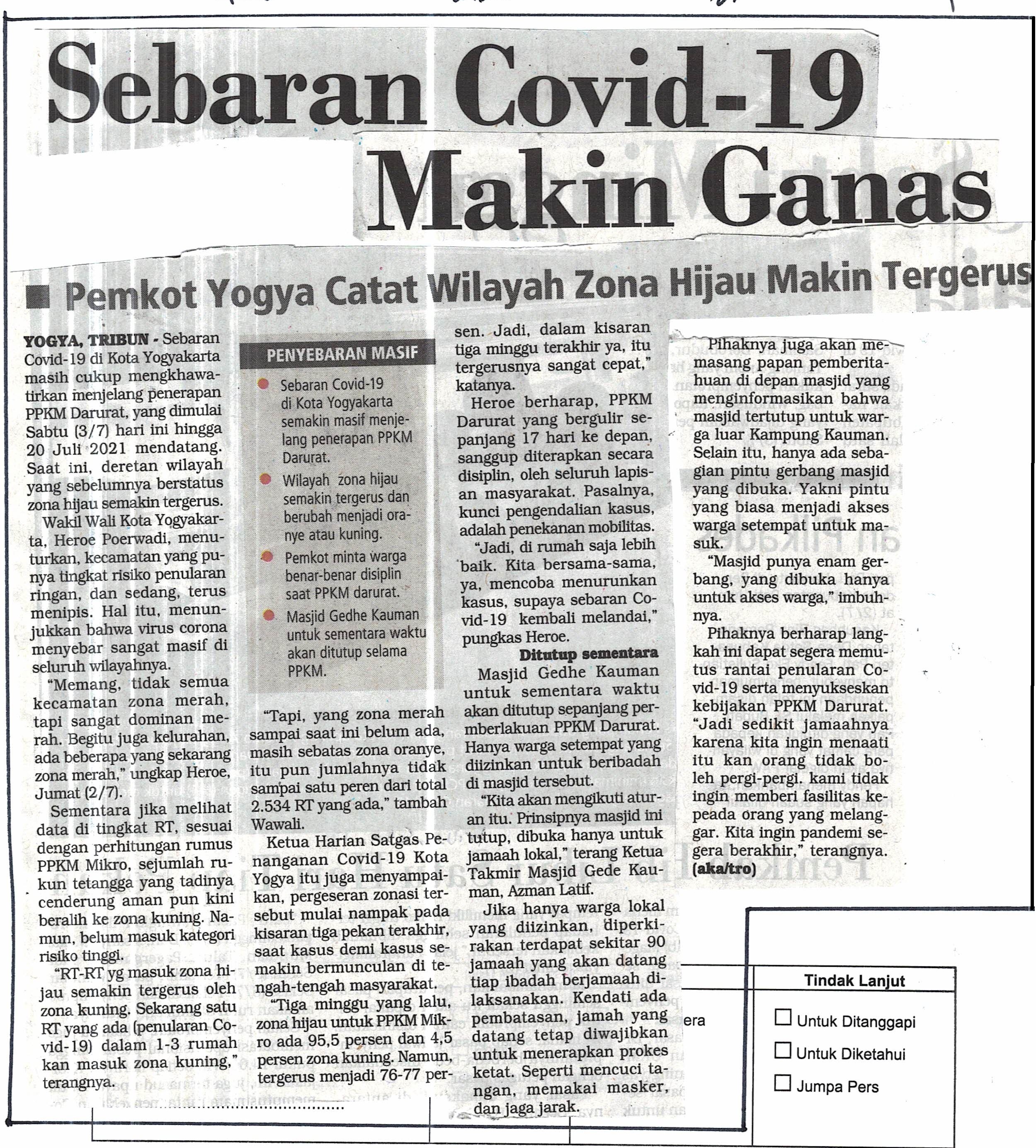 Kliping jogja terbaru