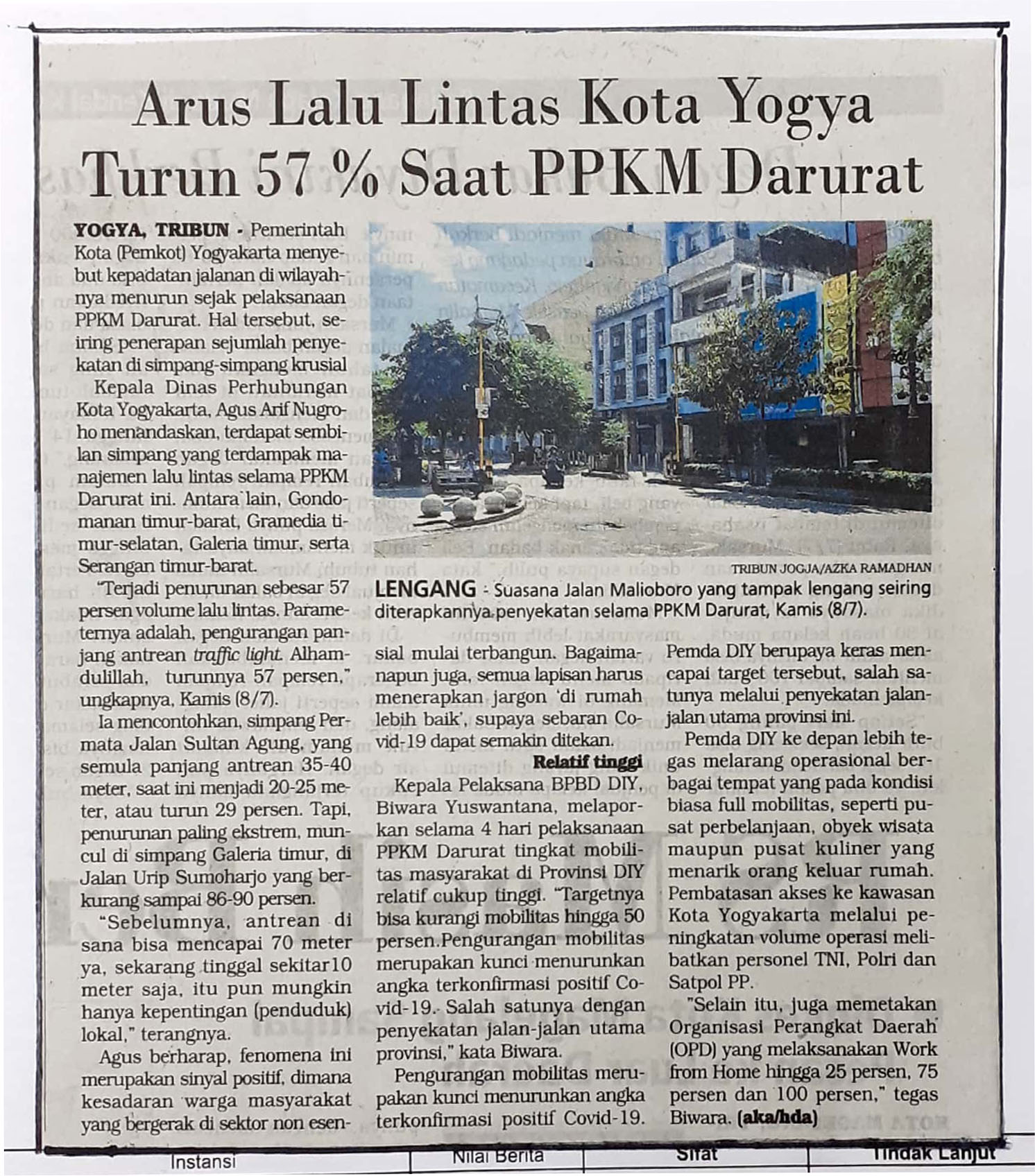 Kliping jogja terbaru
