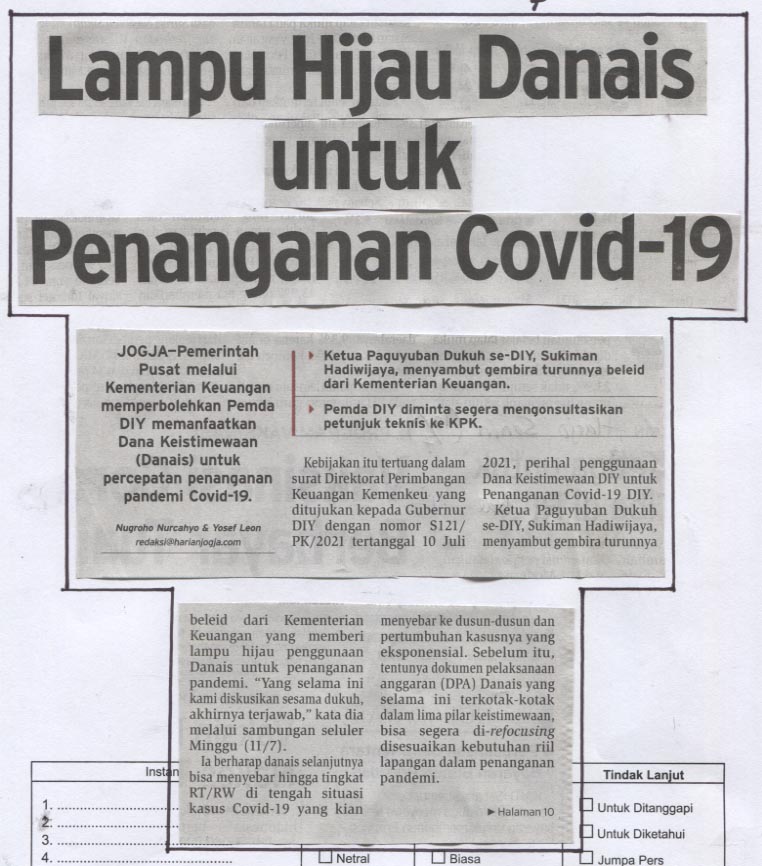 Kliping jogja terbaru