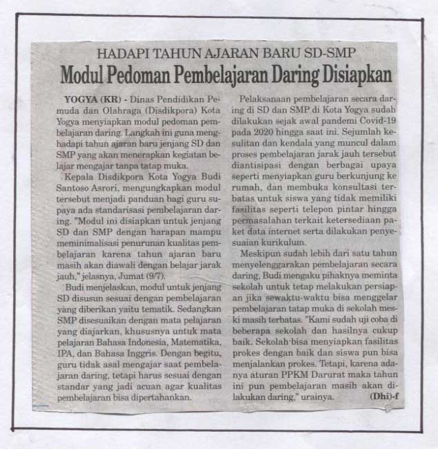 Kliping jogja terbaru