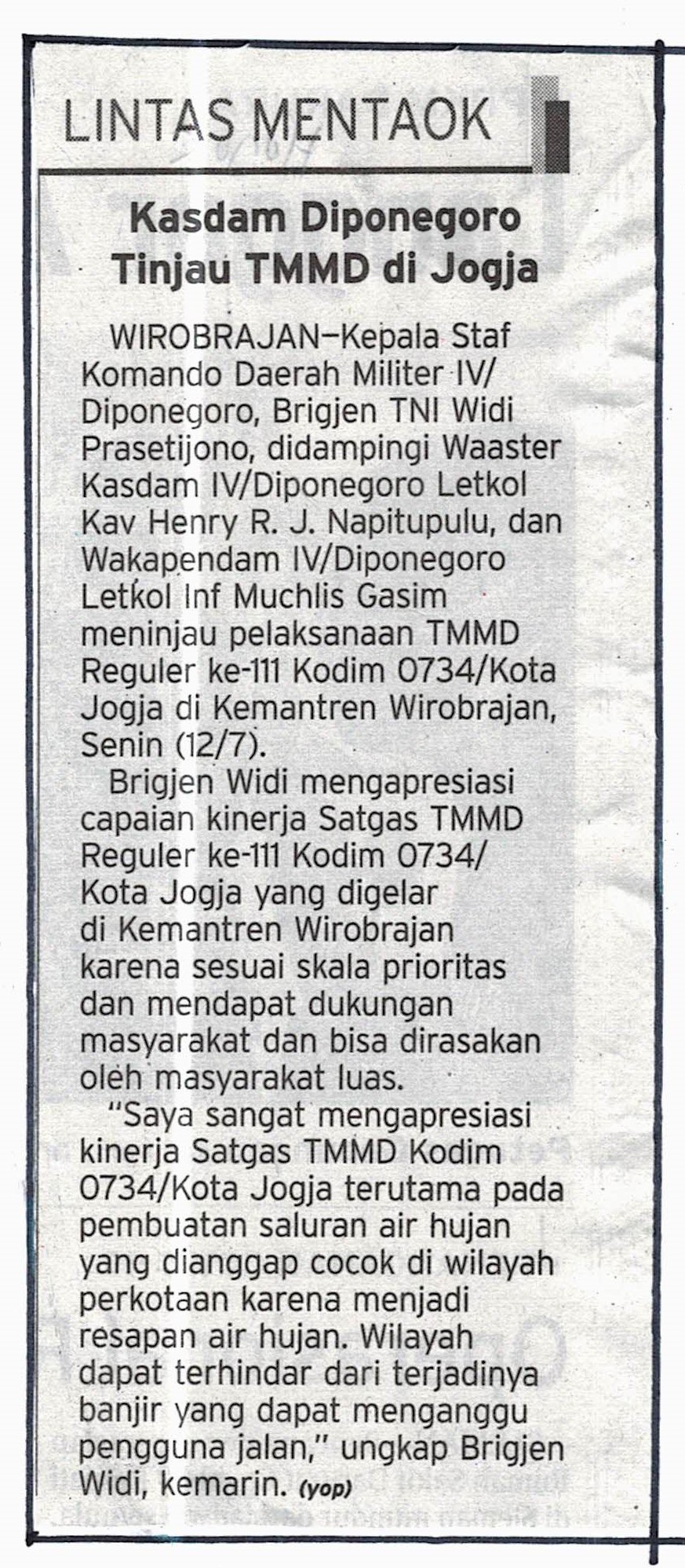 Kliping jogja terbaru