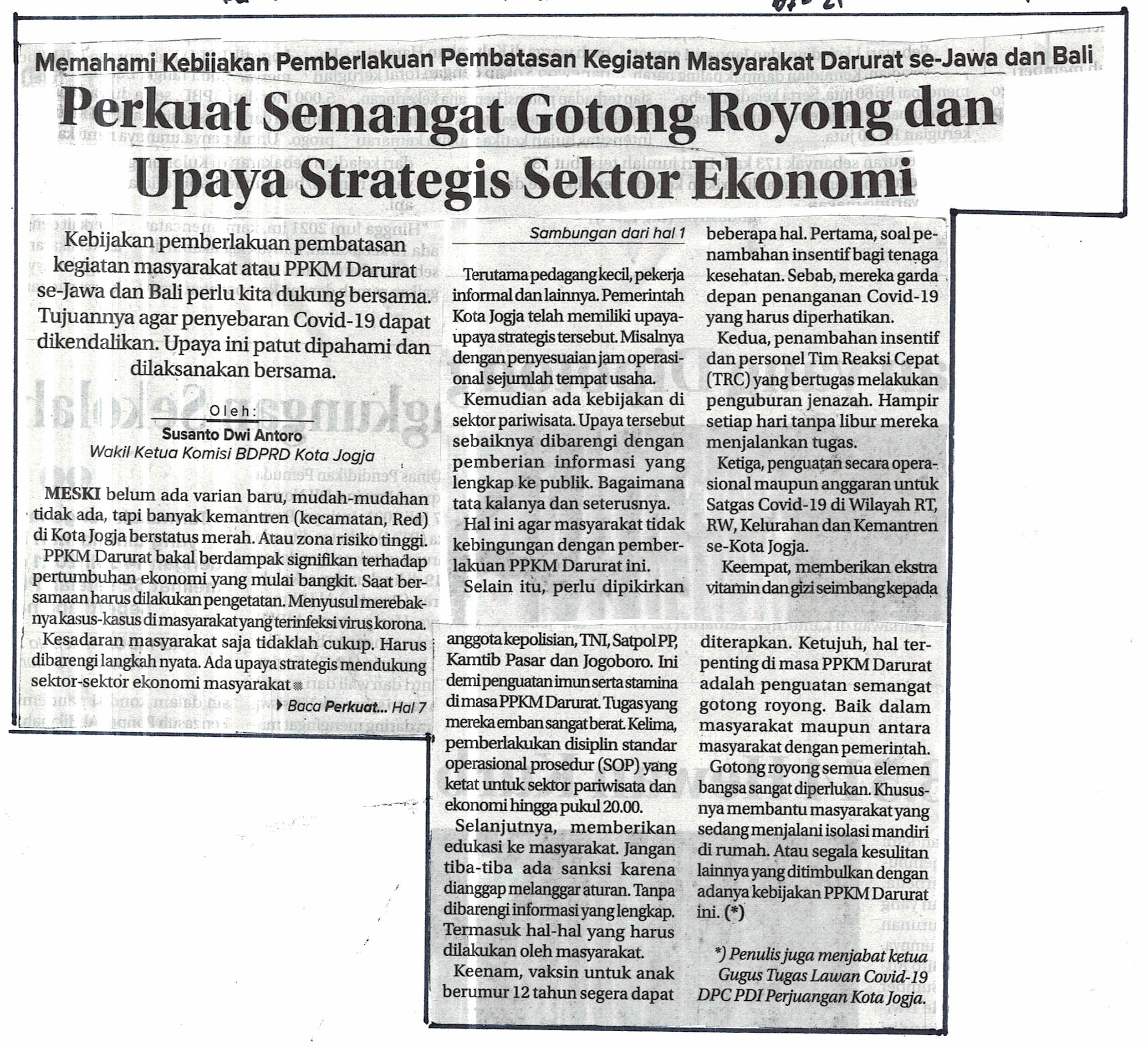 Kliping jogja terbaru